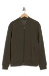 Robert Barakett Lanthimos Full Zip Jacket In Green