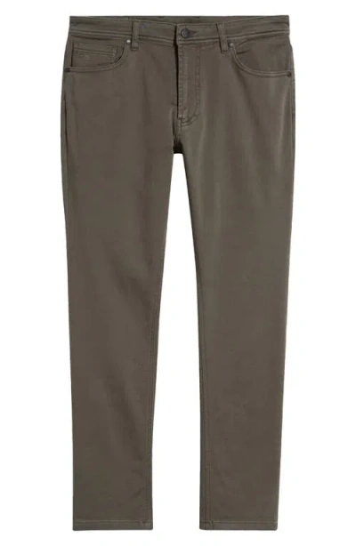 Robert Barakett Linear 5-pocket Pants In Olive