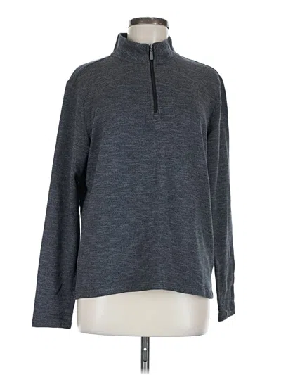 Pre-owned Robert Barakett Long Sleeve Turtleneck In Gray
