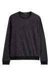 Robert Barakett Mawson Crewneck Sweatshirt In Black