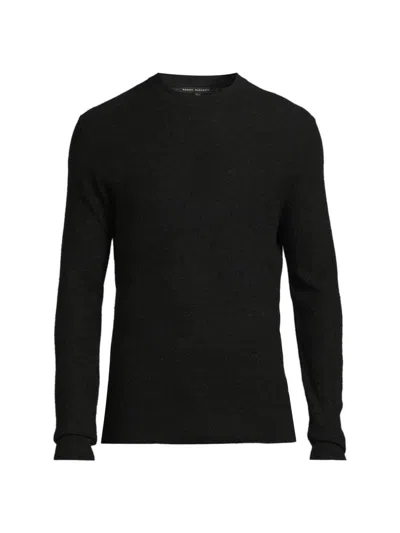 Robert Barakett Watertown Merino Wool Sweater In Olive