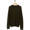 Robert Barakett Ovalon Crewneck Cotton Sweater In Green