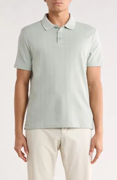Robert Barakett Ozark Cotton Blend Knit Polo In Green