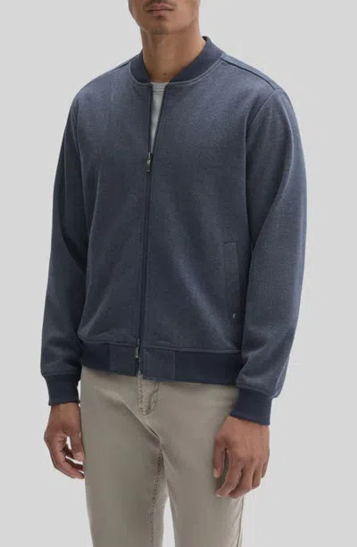 Robert Barakett Patricio Lightweight Bomber Jacket In Blue