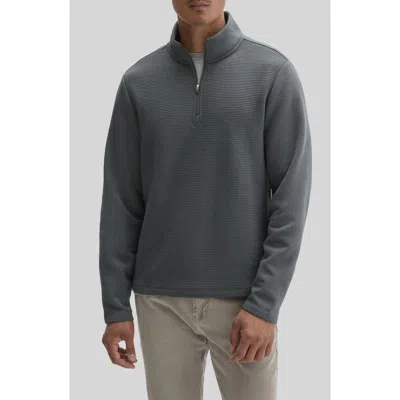Robert Barakett Quinson Quarter Zip Sweater In Green