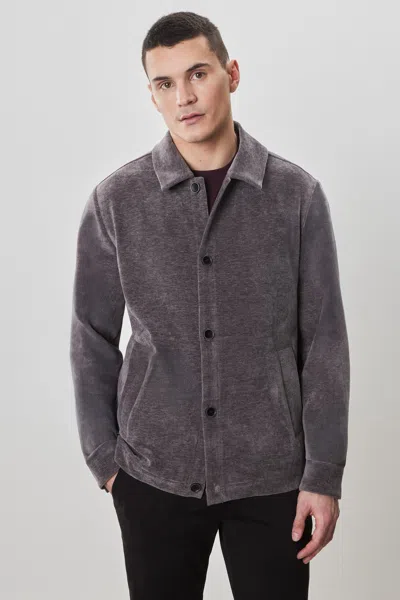 Robert Barakett Rhodes Overshirt In Brown