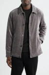 Robert Barakett Rhodes Overshirt In Gray