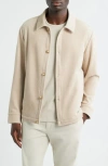 Robert Barakett Rhodes Overshirt In Neutral