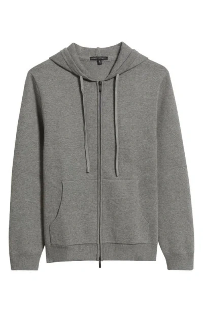 Robert Barakett Ronan Zip Hoodie In Gray