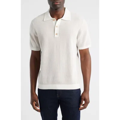 Robert Barakett Ronric Polo Sweater In White