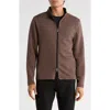 Robert Barakett Salvado Full Zip Jacket In Brown