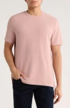 Robert Barakett Sorrel Cotton Blend Piqué T-shirt In Pink