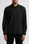 Robert Barakett Southland Plaid Corduroy Button-up Shirt