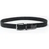 Robert Barakett Stirling Woven Belt In Black