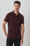 Robert Barakett The Barakett Polo In Deep Bordeaux