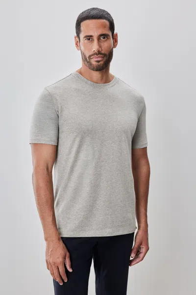 Robert Barakett The Barakett Stretch Melange Tee In Brown