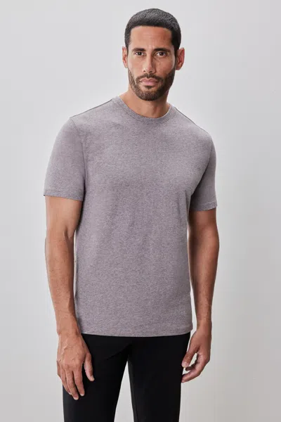 Robert Barakett The Barakett Stretch Melange Tee In Pink