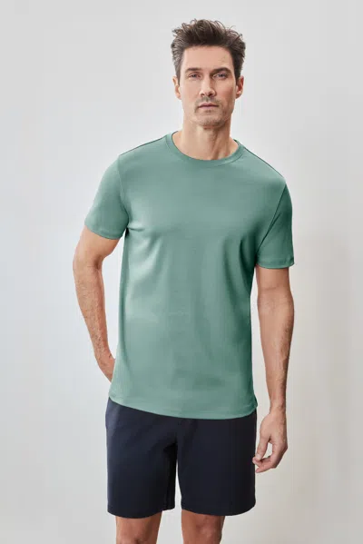 Robert Barakett The Barakett Tee In Aqua Green