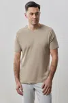 Robert Barakett The Barakett V Tee In Twine