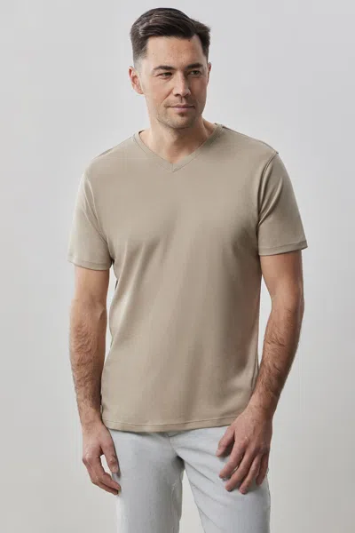 Robert Barakett The Barakett V Tee In Twine