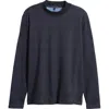 Robert Barakett Walcove Stripe Crewneck Sweatshirt In Navy