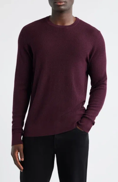 Robert Barakett Watertown Merino Wool Sweater In Black
