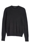 Robert Barakett Watertown Merino Wool Sweater In Black