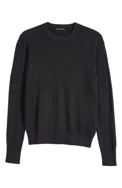 Robert Barakett Watertown Merino Wool Sweater In Black