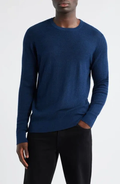 Robert Barakett Watertown Merino Wool Jumper In Blue