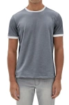 Robert Barakett Whitner Cotton Blend T-shirt In Navy
