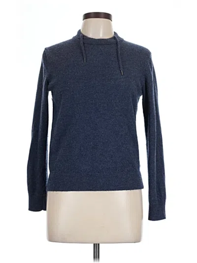 Pre-owned Robert Barakett Wool Pullover Sweater In Blue