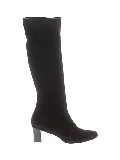 Pre-owned Robert Clergerie Boots In Black