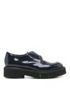 Robert Clergerie Clive Derby In Black