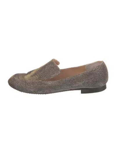 Pre-owned Robert Clergerie Glitter Accents Loafers