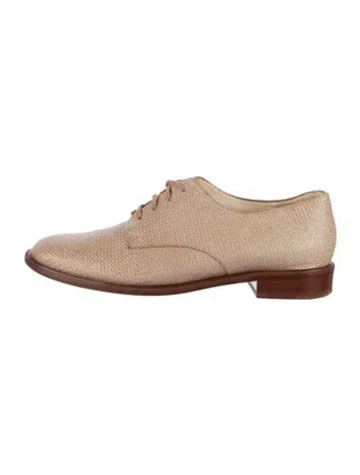 Pre-owned Robert Clergerie Glitter Accents Oxfords