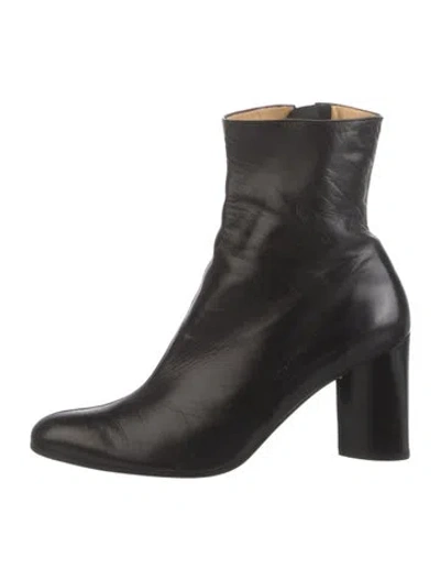 Pre-owned Robert Clergerie Leather Boots In Black