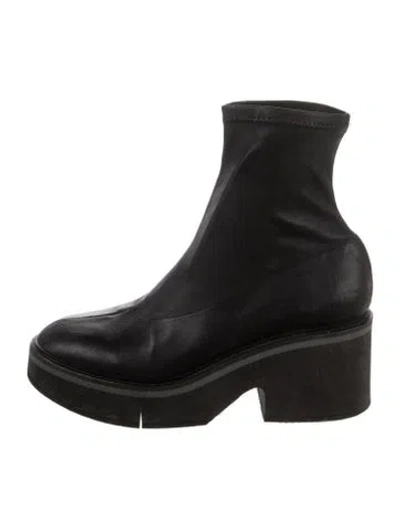Pre-owned Robert Clergerie Leather Boots In Black