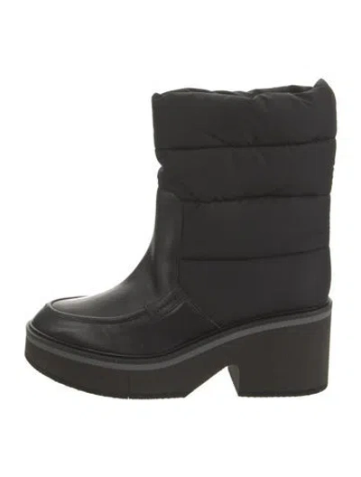 Pre-owned Robert Clergerie Leather Boots In Black