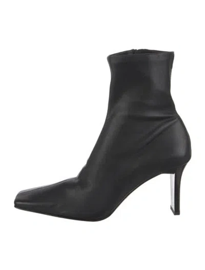 Pre-owned Robert Clergerie Leather Boots In Black