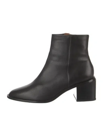 Pre-owned Robert Clergerie Leather Boots In Black