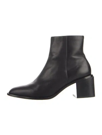 Pre-owned Robert Clergerie Leather Boots In Black
