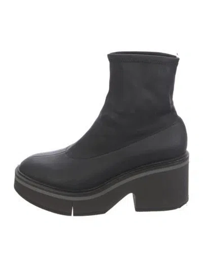 Pre-owned Robert Clergerie Leather Boots In Black