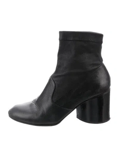 Pre-owned Robert Clergerie Leather Boots In Black