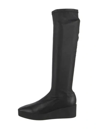 Pre-owned Robert Clergerie Leather Boots In Black