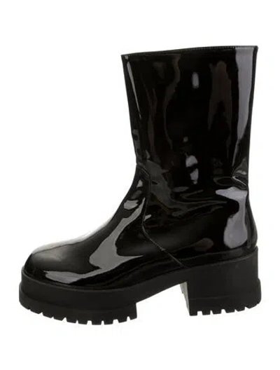 Pre-owned Robert Clergerie Leather Boots In Black