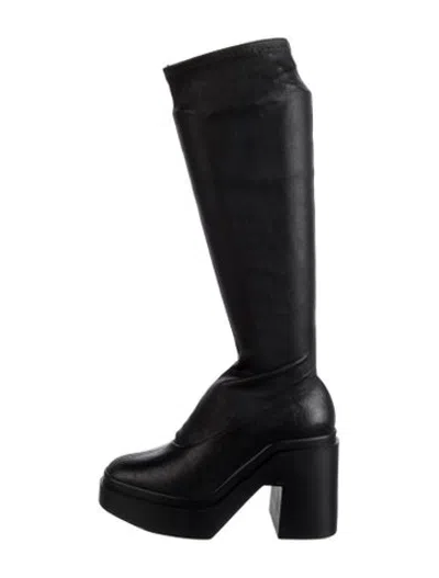 Pre-owned Robert Clergerie Leather Boots In Black