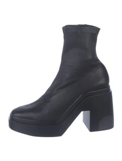 Pre-owned Robert Clergerie Leather Boots In Blue