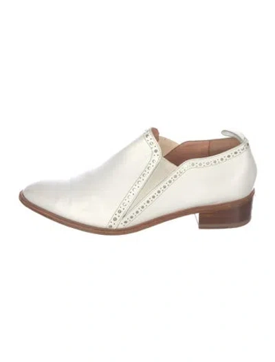 Pre-owned Robert Clergerie Leather Boots In White