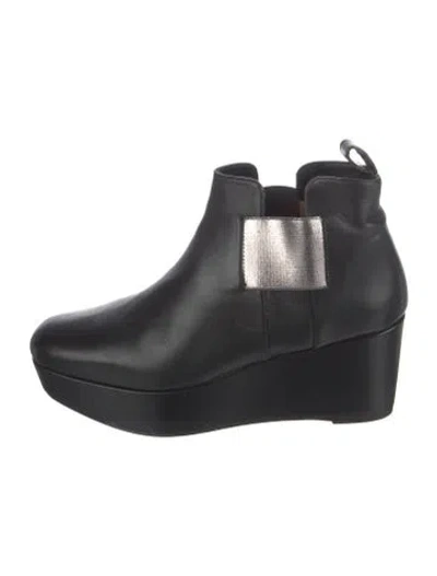 Pre-owned Robert Clergerie Leather Chelsea Boots In Multi