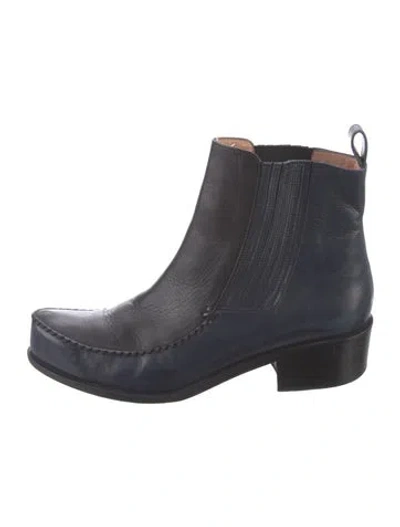 Pre-owned Robert Clergerie Leather Chelsea Boots In Multi